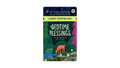 A book-style cover for an audio download titled "Bedtime Blessings" from Big Bible Stories for Little Hearts. The cover shows a dark illustrated forest scene with a deer, flowers, and a bright yellow banner reading "Audio Download.