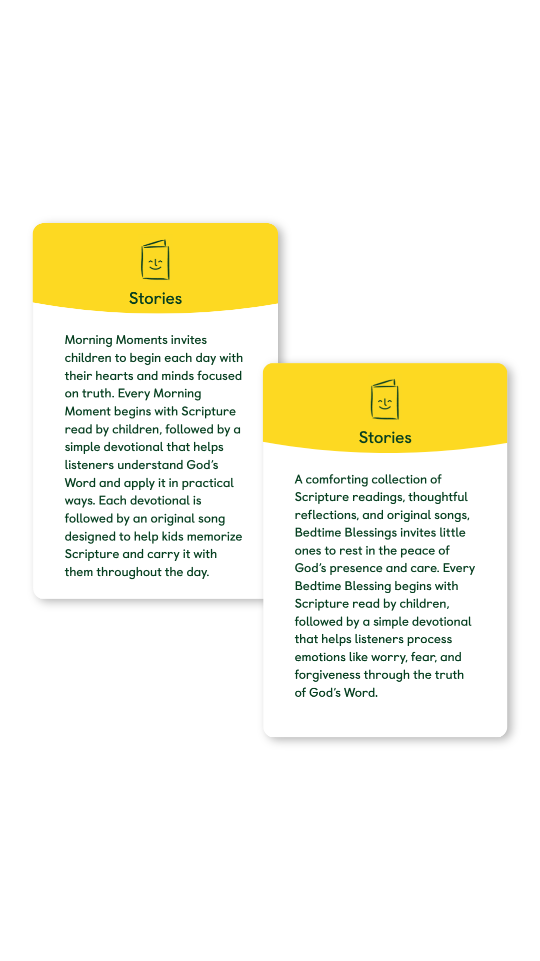 Morning Moments & Bedtime Blessings Yoto Card Bundle
