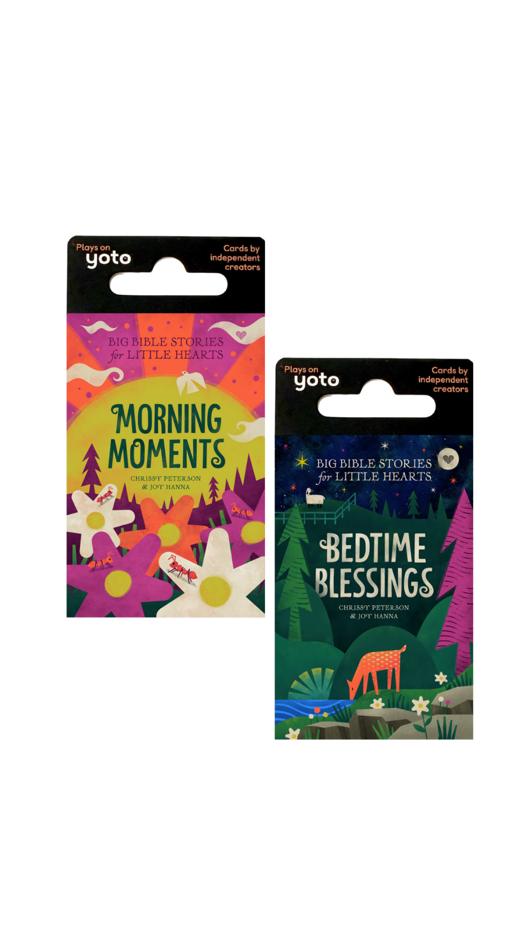 Morning Moments & Bedtime Blessings Yoto Card Bundle