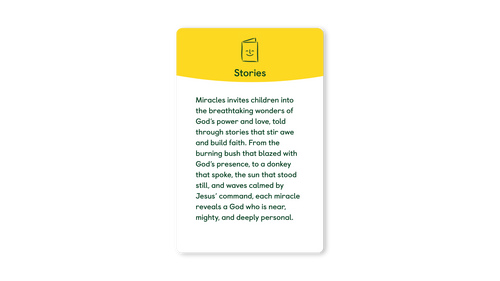 Miracles Yoto Card