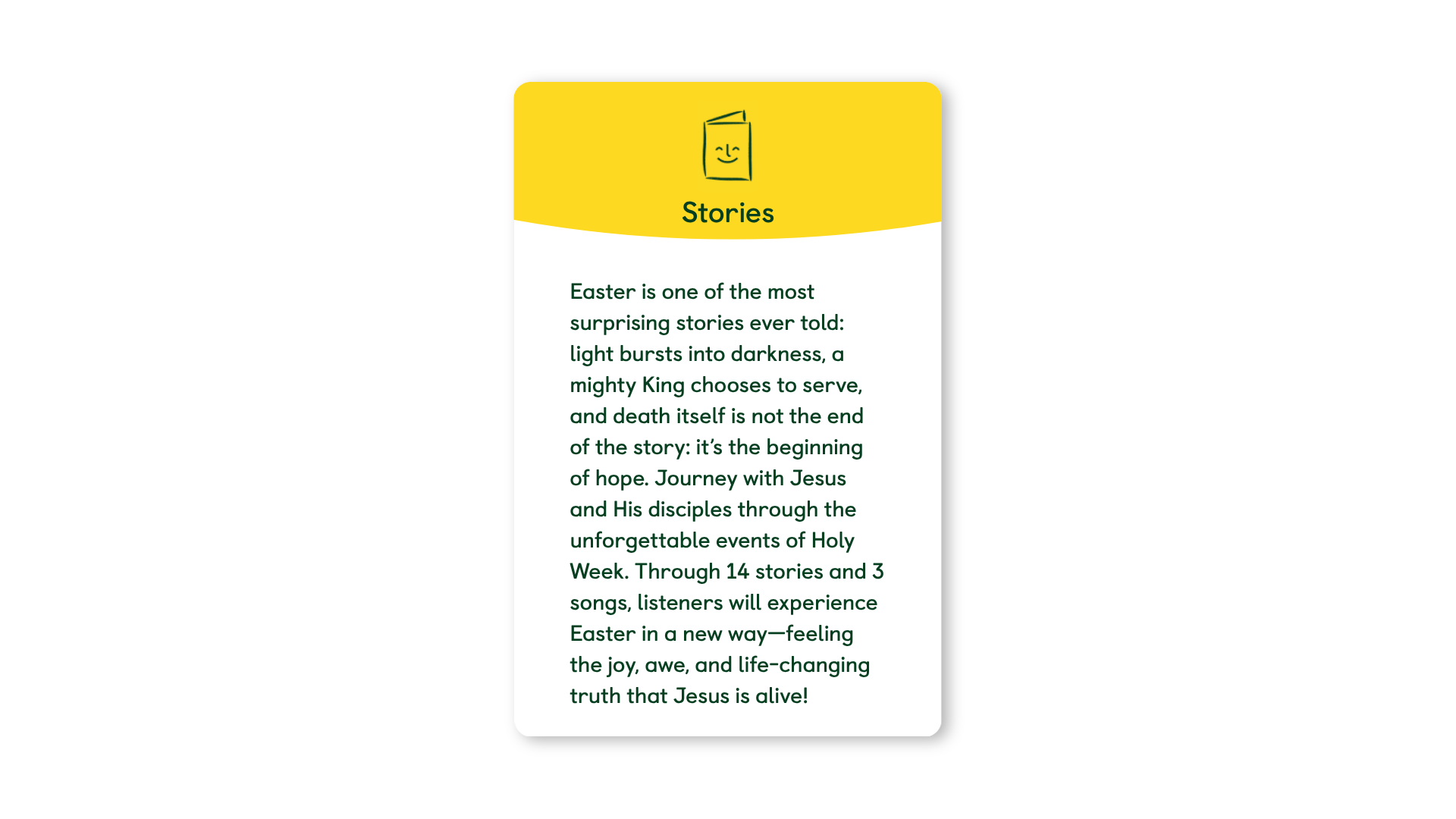 The Story of Easter Yoto Card